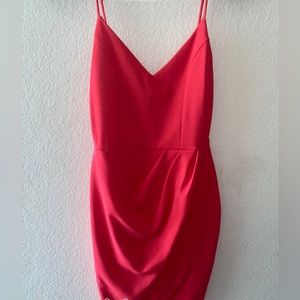 Lulu’s coral/pink cocktail dress